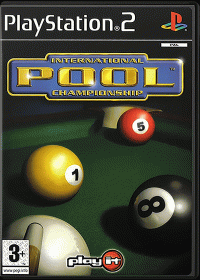 International Pool Championship PAL Playstation 2 PAL box art